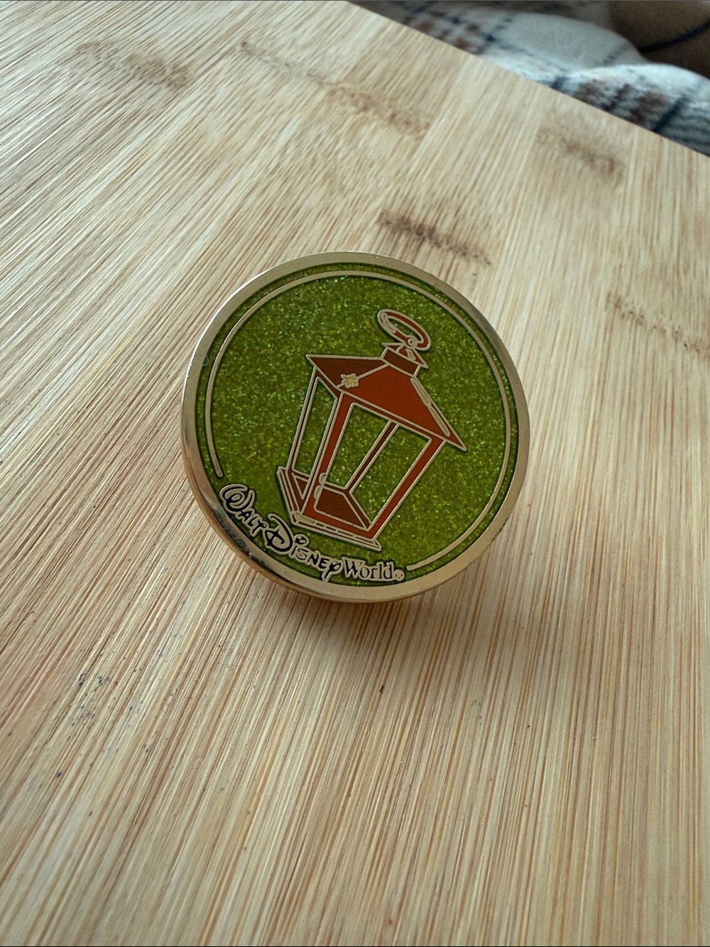 Disney Green and Orange Lantern Collectible Pin